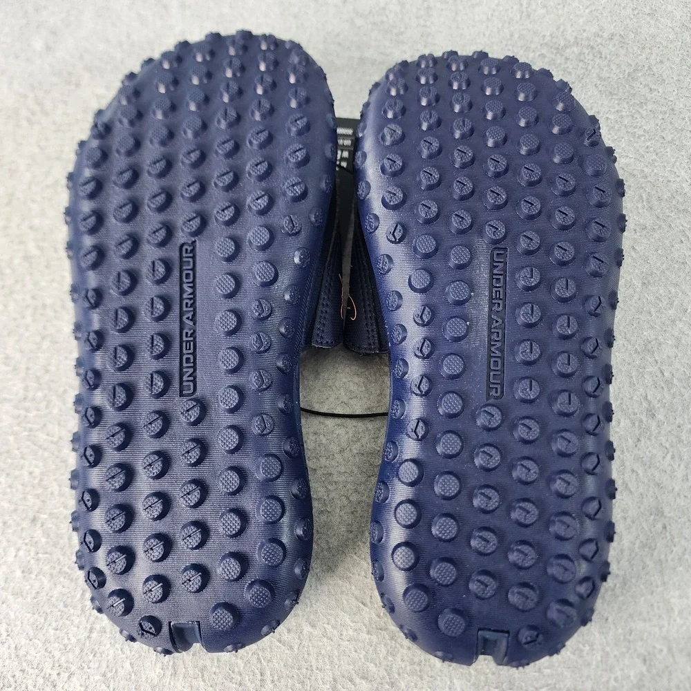 Under Armour Project‎ Rock 3 Slides Unisex Adult M7 W8.5 Blue Slip-On Sandal